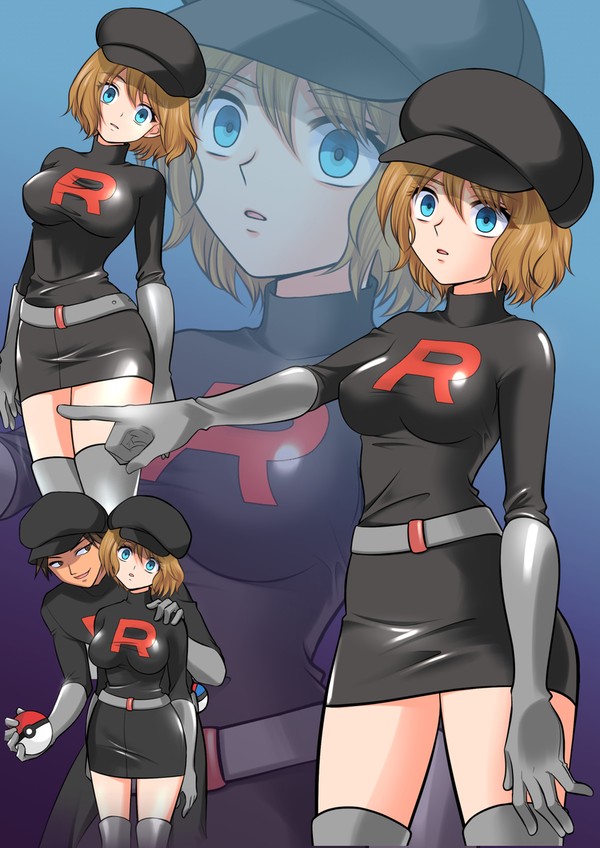 Skeb納品漫画・セレナ、操られる(表情集)
