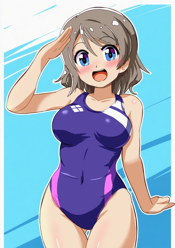 渡辺曜@競泳水着