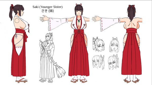 Concept/cover 4 miko doujin 18+