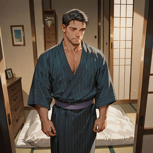 浴衣のおじさん