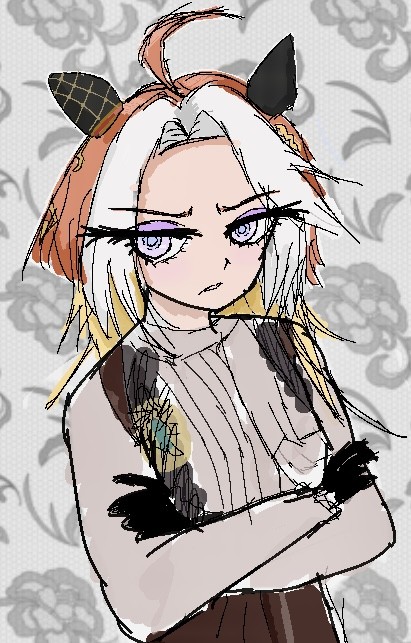 ちゃちゃっと描いたオルフェーヴル
