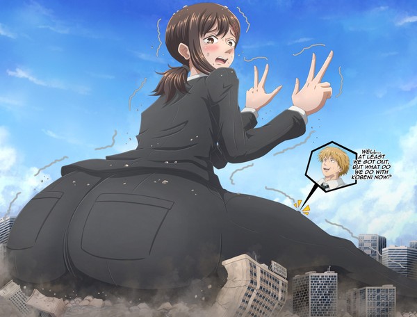 Chainsaw Man Kobeni's Growth