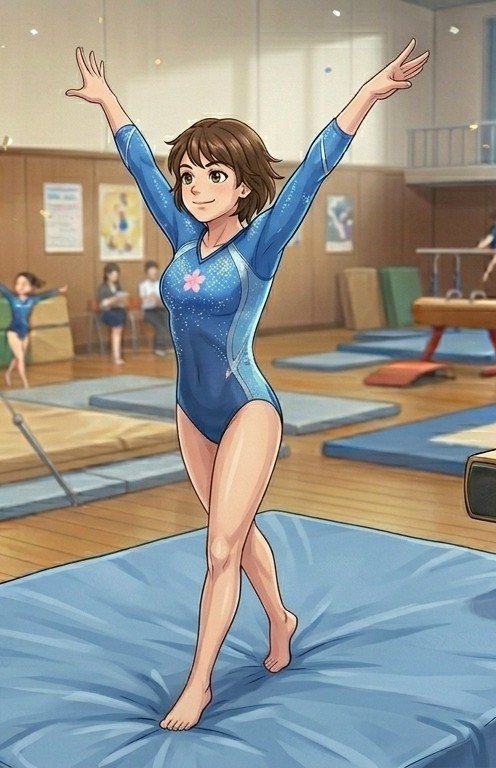 我が子良子の高校時代(当時1年)の部活の体験入部?