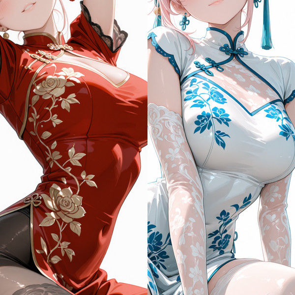 どっちのチャイナ服が好き？