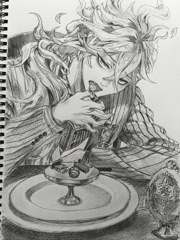 SSR イデア[ラ・ボンボニエール]の模写💀