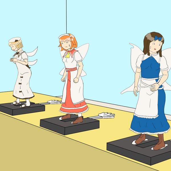 プレッシャークイズ的な企画に挑戦する三月精
