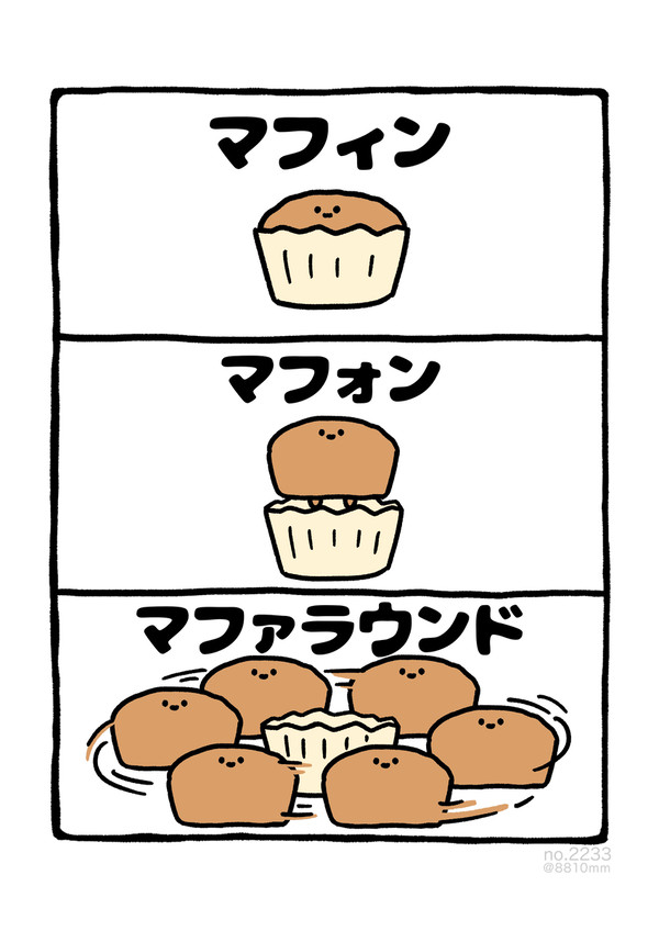 no.2233 『 マフィン 』 - 1/1