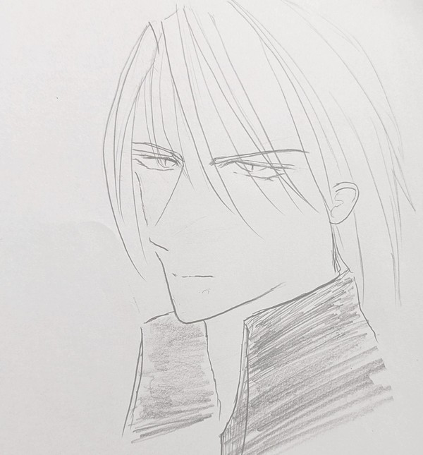 若セフィ落書き