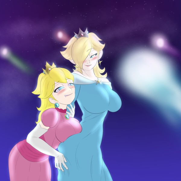 Rosalina x Princess Peach ❤️