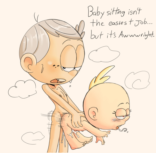 Lincoln is Lily's best babysitte