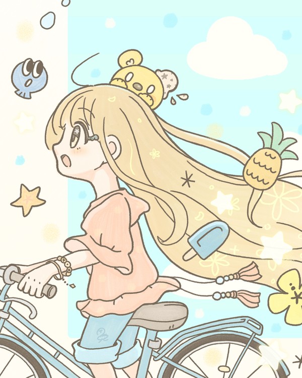 夏に向かって