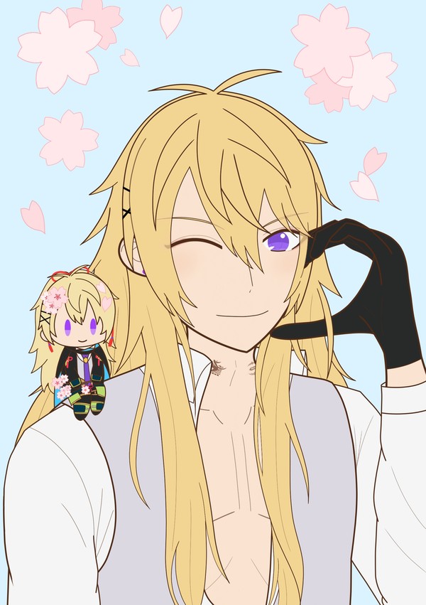 極小竜と🌸御散歩小竜