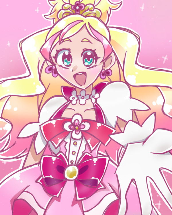 キュアフローラちゃん！