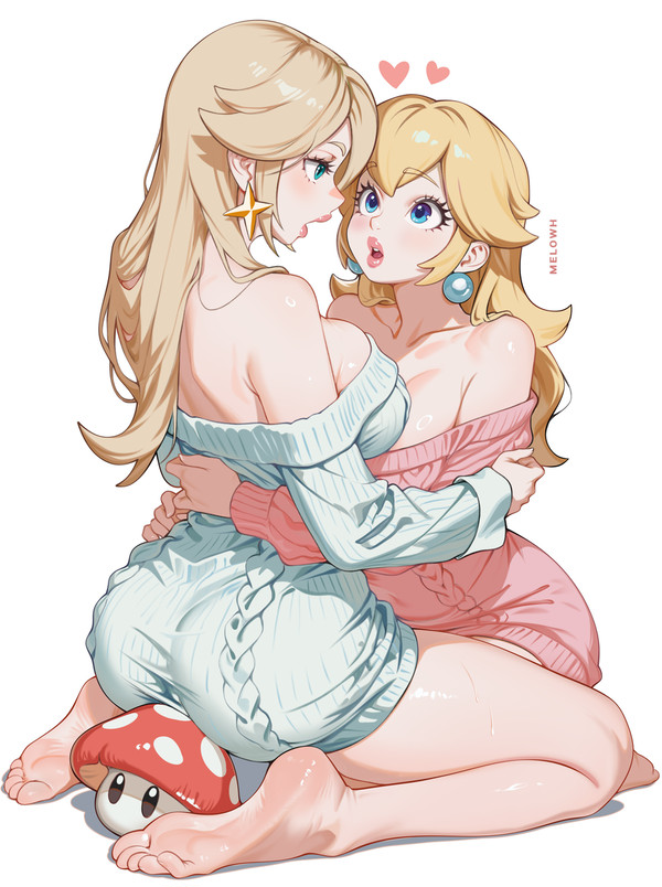 Peach and Rosalina - 1/1
