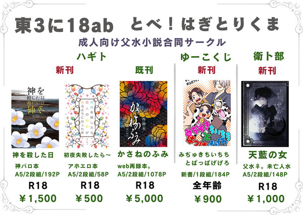 5月6日おしながき