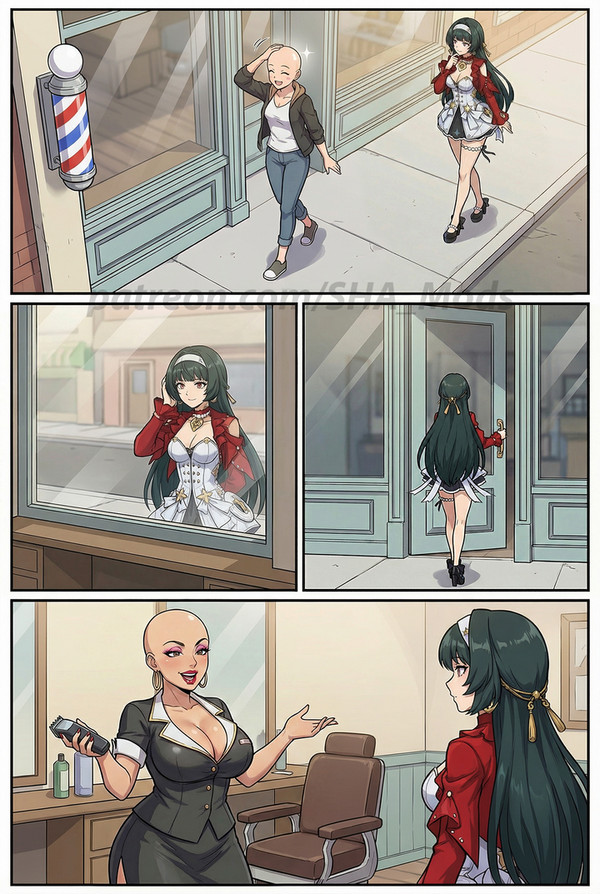 Astra Yao (ZZZ) headshave manga