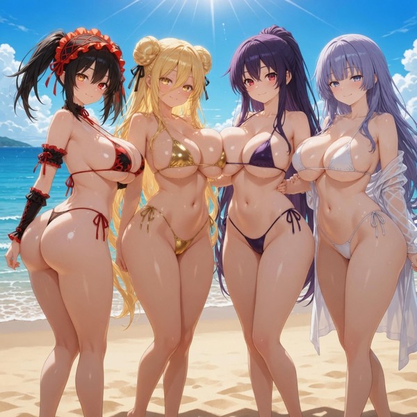 DAL Waifus: Sun and Sand!