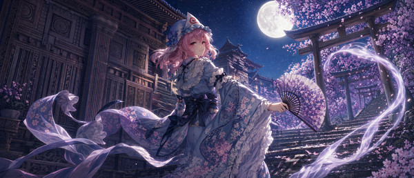 夜桜