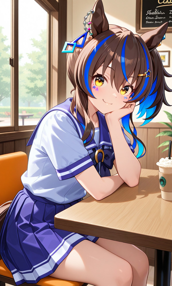 ギャルウマ娘の休憩