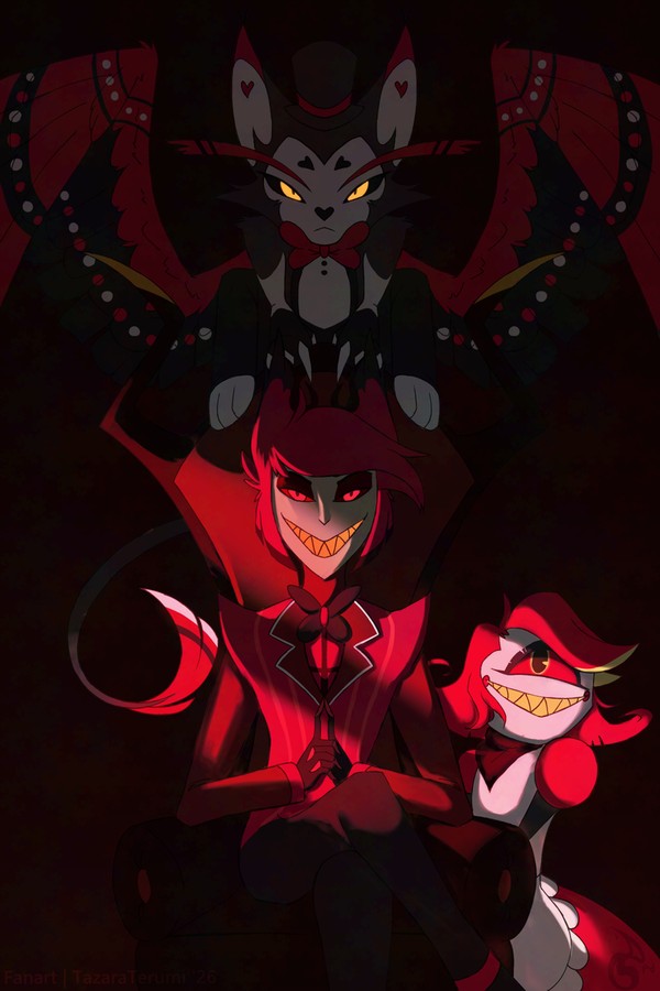 Alastor and Friends Postcard