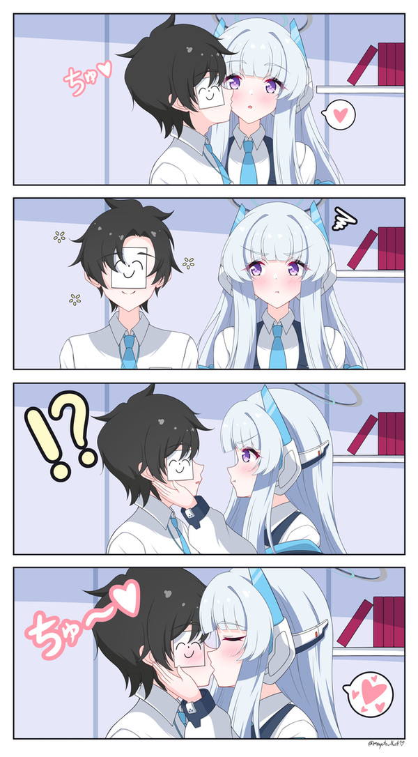 ちゅ♡