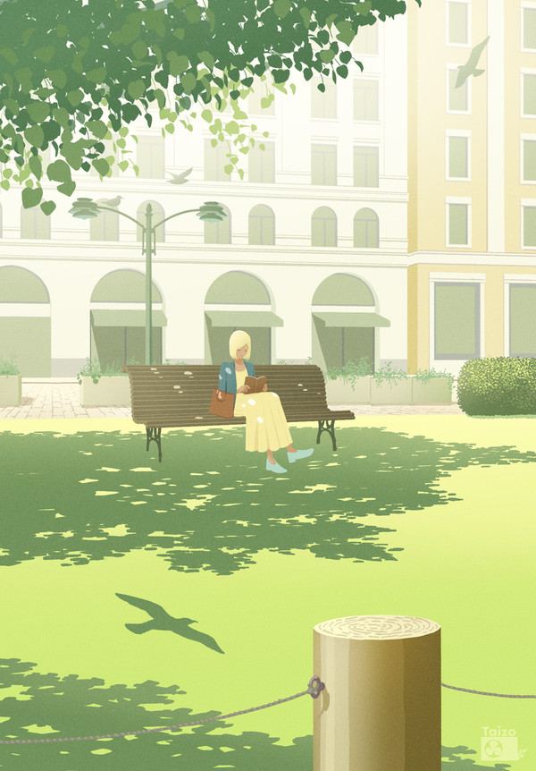 a perfect day for reading - 1/1