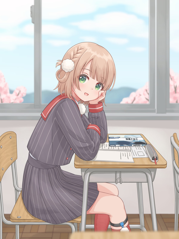 隣の席のしぐれさん