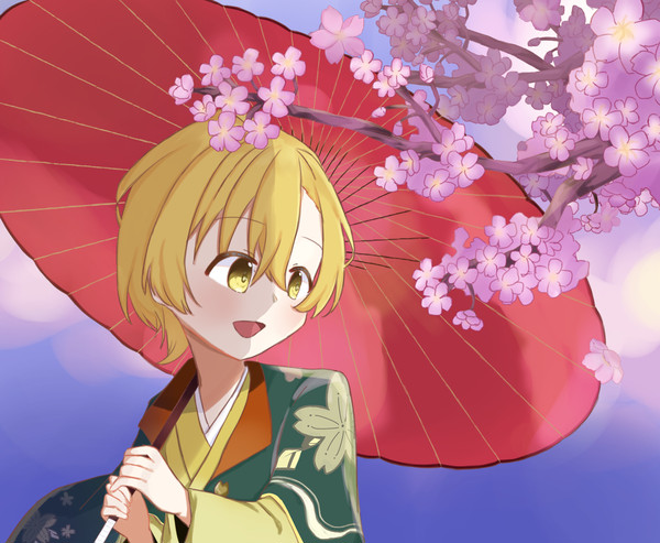 桜が綺麗です…！