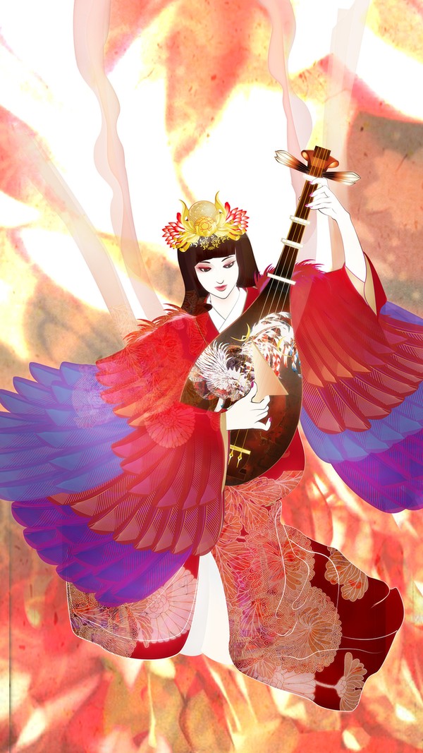 緋色の天女 The Scarlet Celestial Maid