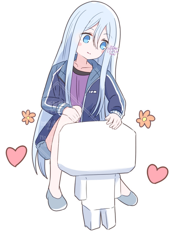奏ちゃんに撫でられる豆腐