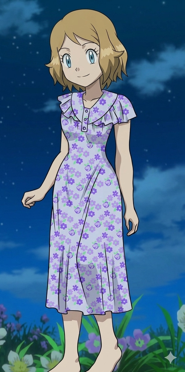 Pokegirls in nightgowns
