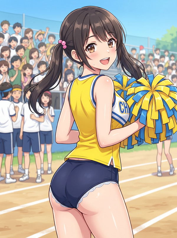 チア巨乳ロリ