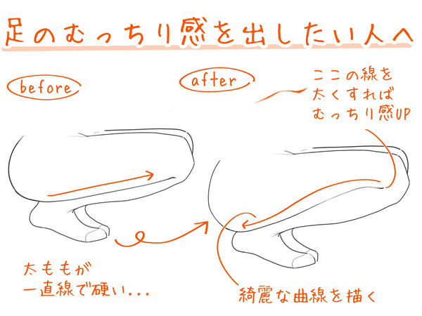 足のむっちり感を出したい人へ - 1/1