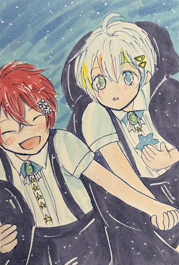 双子組 Coe.くんとReluさん 変光星