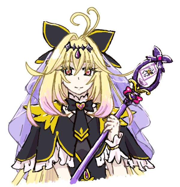 キュアアルカナ・シャドウちゃん初描き