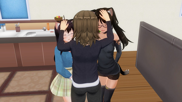 petting for Talia and Nikkiquin