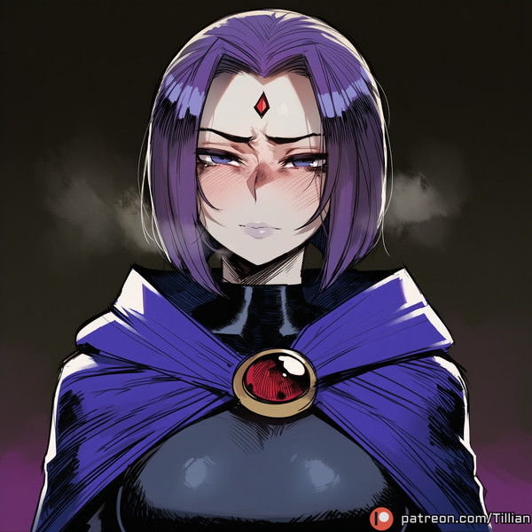Raven x Starfire (Teen Titans)