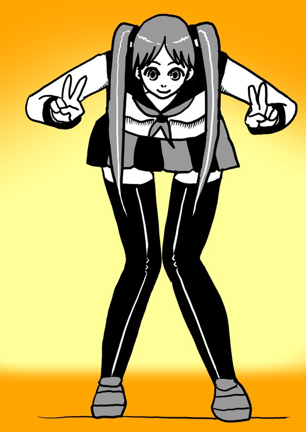 セーラー服の女の子