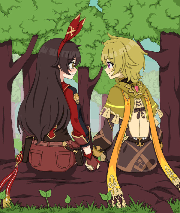 Forest sit (commission)
