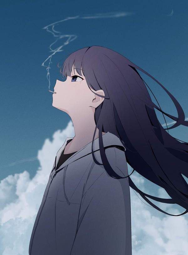 今にも落ちてきそうな空の下で - 1/1