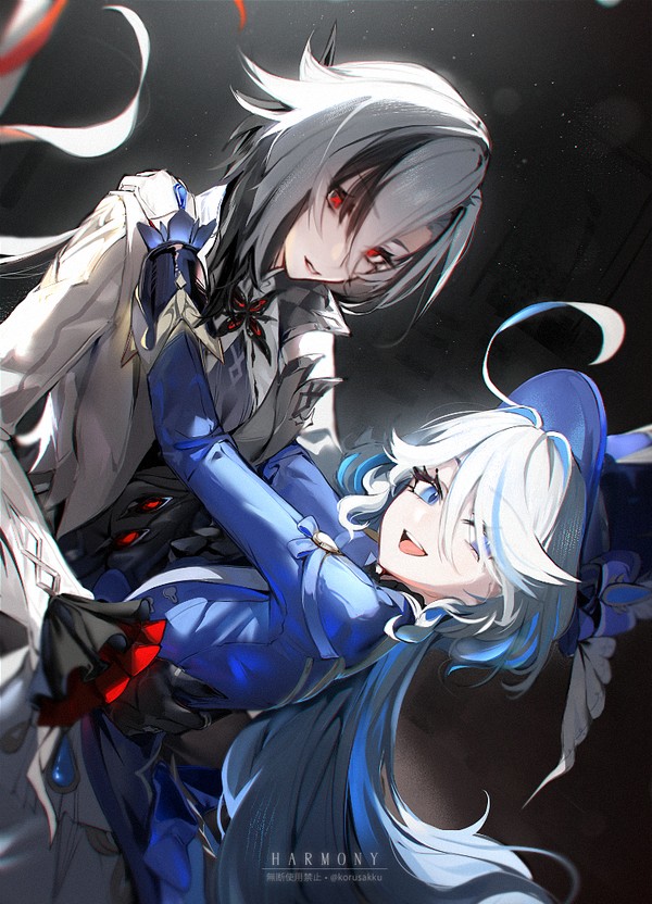 アルレッキーノ x フリーナ - 1/1