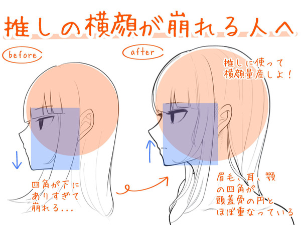 推しの横顔が崩れる人へ - 1/1