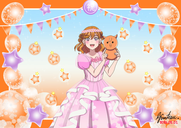 🎉🎧かのんちゃんお誕生日おめでとうございます!🎧🎉