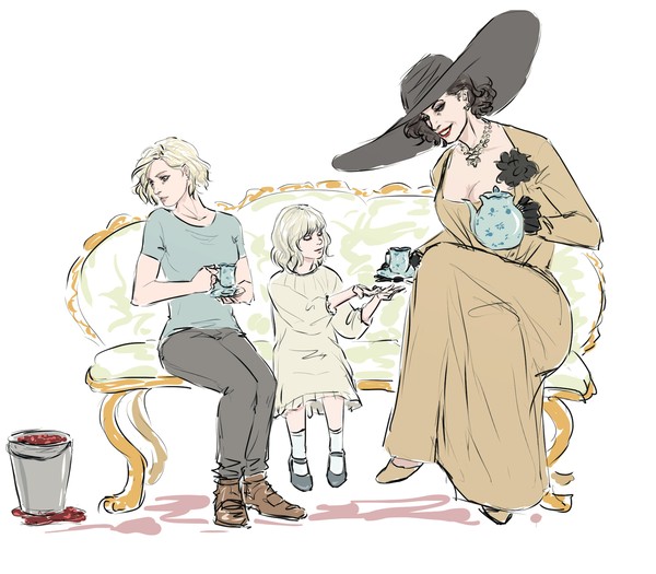 A tea party with evil residents