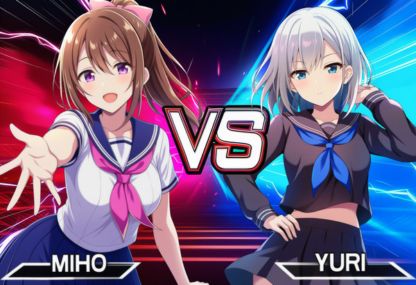 【レズバトルトーナメント】前原未歩 VS 霜鳥憂里