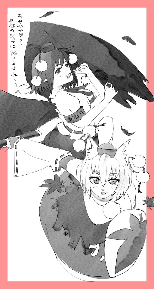 射命丸文＆犬走椛