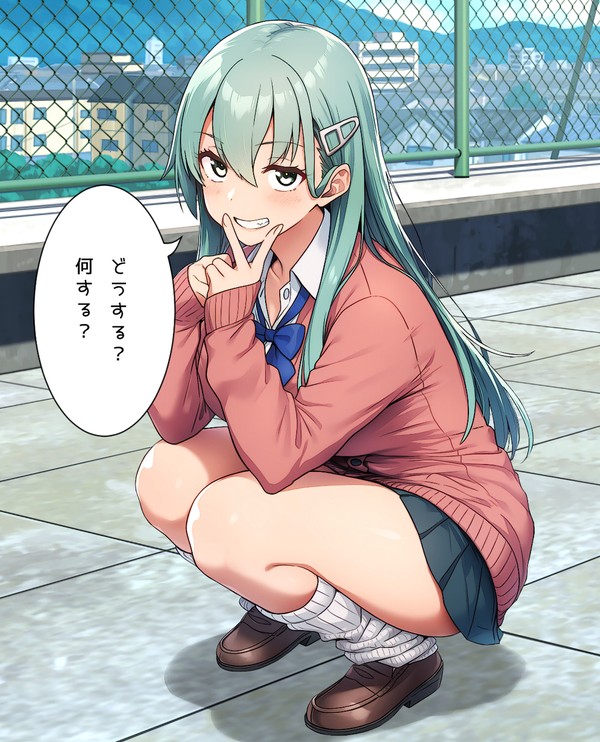ルーズソックス鈴谷