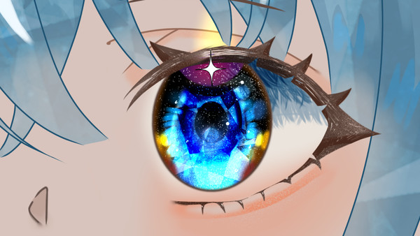 お目目様
