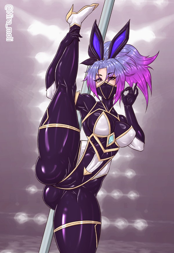 Latex Starguardian Bunny Akali