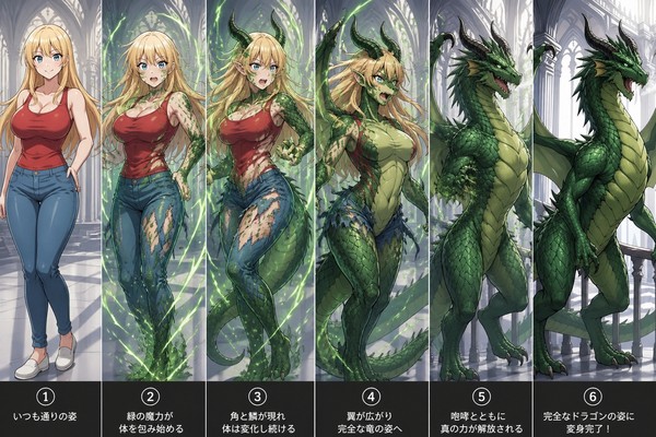 リリス（ファーランスト）→ドラゴンTF